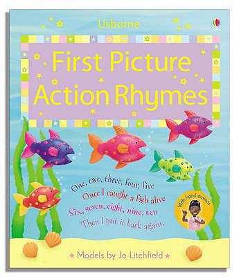 First Picture Action Rhymes 074607154X Book Cover