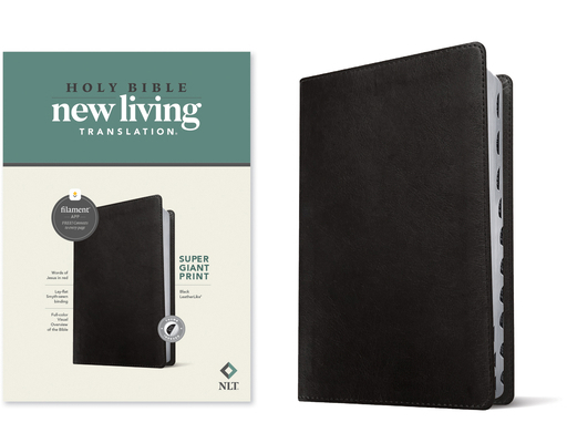 NLT Super Giant Print Bible, Filament Enabled (... 149645815X Book Cover
