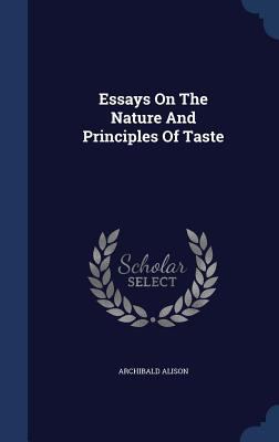 Essays On The Nature And Principles Of Taste 1340146703 Book Cover