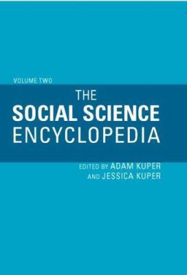 The Social Science Encyclopedia 0415347742 Book Cover