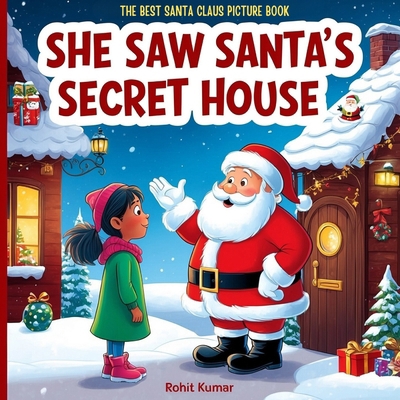 She Saw Santa's Secret House B0DD414RWC Book Cover
