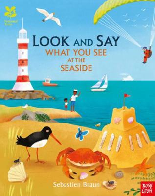 Look & Say What You See At The Seaside            Book Cover