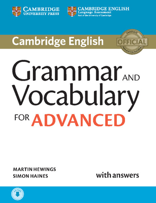 Grammar and Vocabulary for Advanced Book with A... 1107481112 Book Cover