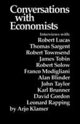 Conversations With Economists: New Classical Ec... 0865981558 Book Cover