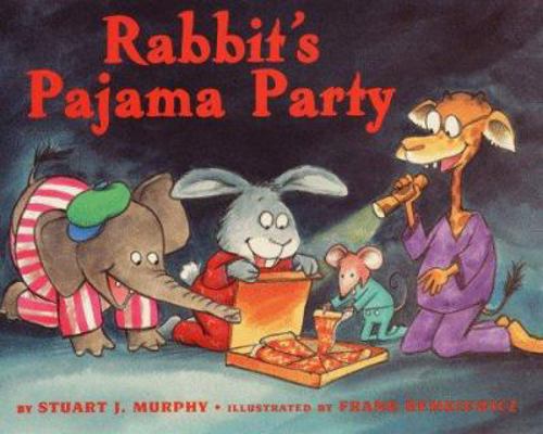 Rabbit's Pajama Party (MathStart 1) 0060276169 Book Cover