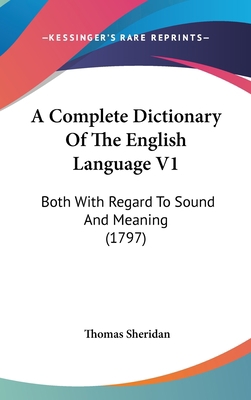 A Complete Dictionary Of The English Language V... 1436670748 Book Cover