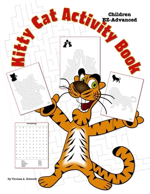 Kitty Cat Activity Book B09GJP8CZQ Book Cover