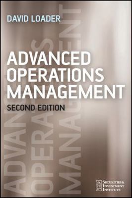 Advanced Operations Management 2e 0470026545 Book Cover