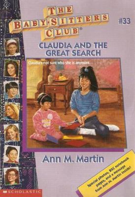 Claudia and the Great Search 0590731904 Book Cover