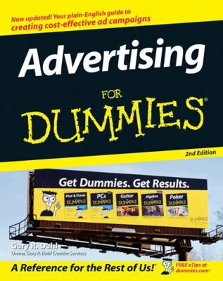 Advertising for Dummies 0470045833 Book Cover