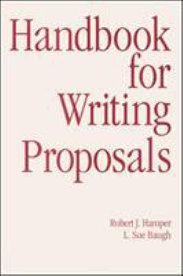 Handbook For Writing Proposals 0844232742 Book Cover