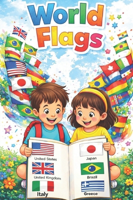 World Flags with Country Names Book B0GJLQFJQ5 Book Cover