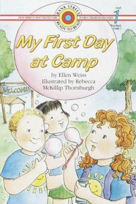 My First Day at Camp 0553375873 Book Cover