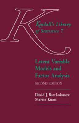 Latent Variable Models and Factor Analysis (Ken... 034069243X Book Cover