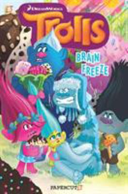 Trolls Graphic Novels #4: Brain Freeze 162991830X Book Cover