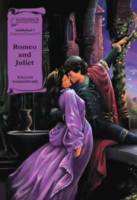 Romeo and Juliet Graphic Novel (Saddleback's Il... 1562549340 Book Cover