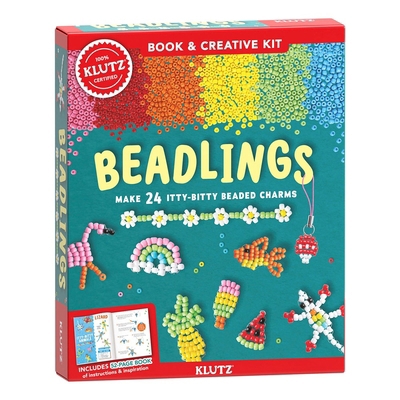 Beadlings: Make 24 Itty-Bitty Beaded Charms 1546114122 Book Cover