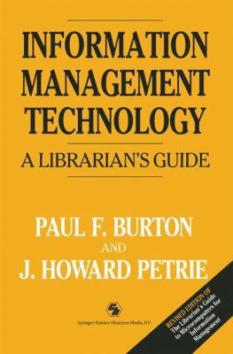 Information Management Technology: A Librarian'... 0412341301 Book Cover