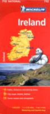 Ireland - Michelin National Map 712 (Michelin N... [French] 2067170252 Book Cover