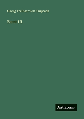 Ernst III. [German] 3566081671 Book Cover
