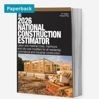 2026 National Construction Estimator 1572184086 Book Cover