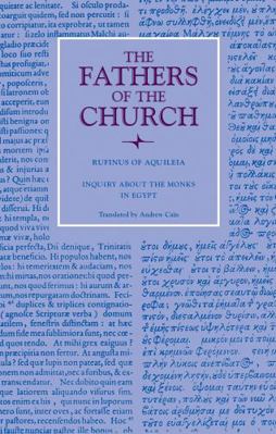 Inquiry about the Monks in Egypt 0813232643 Book Cover