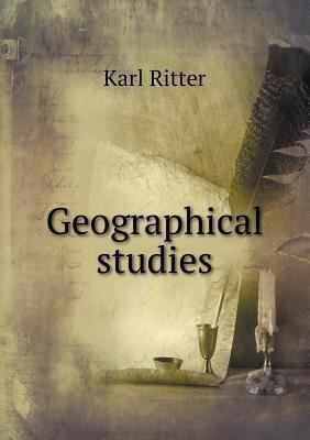 Geographical studies 551852904X Book Cover