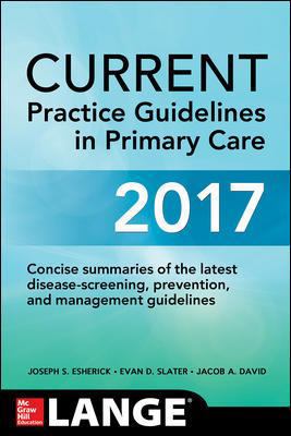 Current Practice Guidelines in Primary Care 201... 125986071X Book Cover