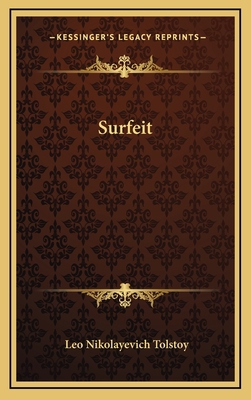 Surfeit 1168634946 Book Cover