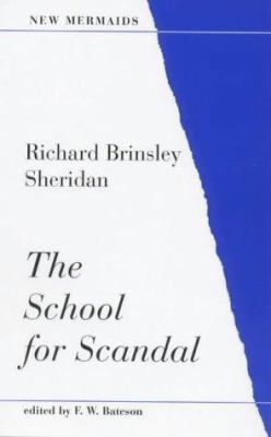 The School for Scandal (New Mermaids) 0713642599 Book Cover