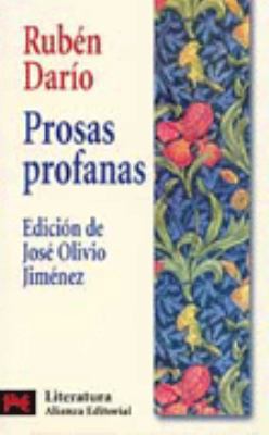 Prosas profanas (Literatura / Literature) (Span... [Spanish] 842067740X Book Cover