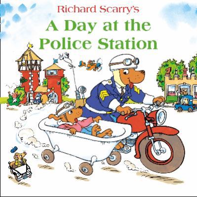 A Day at the Police Station 0007574940 Book Cover