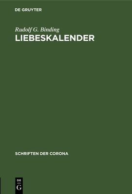 Liebeskalender [German] 3486770721 Book Cover