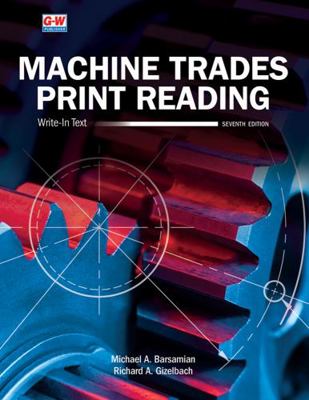 Machine Trades Print Reading 1645646564 Book Cover