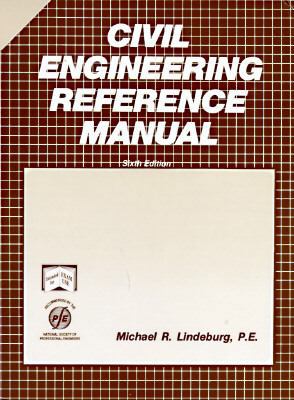 Civil Engineering Reference Manual (CIVIL ENGIN... 0912045450 Book Cover