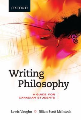 Writing Philosophy: A Guide for Canadian Students 0195430549 Book Cover