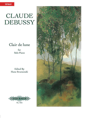 Clair de Lune from Suite Bergamasque for Piano:... B00006M2LR Book Cover