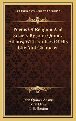Poems Of Religion And Society By John Quincy Ad... 1163830399 Book Cover