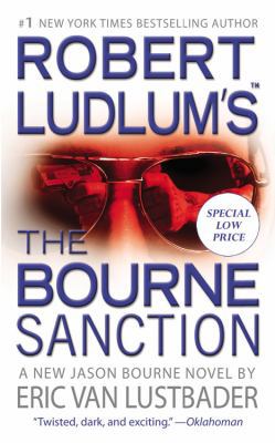 Robert Ludlum's the Bourne Sanction [Large Print] 0446539902 Book Cover