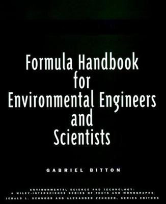 Formula Handbook for Environmental Engineers an... 047113905X Book Cover