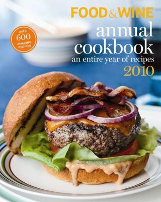 Food & Wine Annual Cookbook: An Entire Year of ... 1603201203 Book Cover