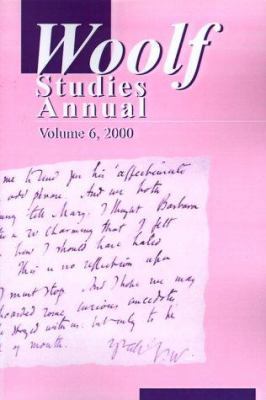 Woolf Studies Annual 0944473504 Book Cover