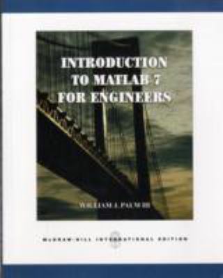 Introduction to MATLAB 7 for Engineers 0071232621 Book Cover