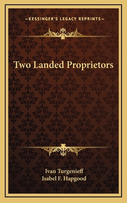 Two Landed Proprietors 1168643554 Book Cover