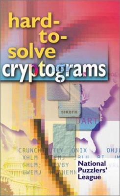 Hard-to-Solve Cryptograms 080695809X Book Cover
