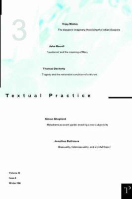 Textual Practice 10.3 041514566X Book Cover