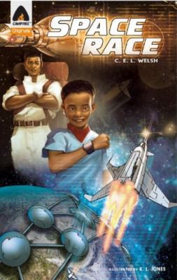 Space Race: A Graphic Novel (Campfire Graphic N... 9380028628 Book Cover