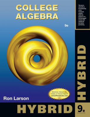 College Algebra, Hybrid Edition (with Webassign... 1133950531 Book Cover