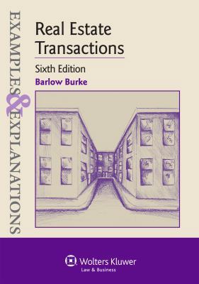 Examples & Explanations for Real Estate Transac... 1454816090 Book Cover