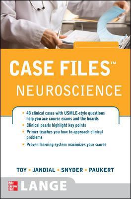 Case Files Neuroscience (LANGE Case Files) 0071489215 Book Cover